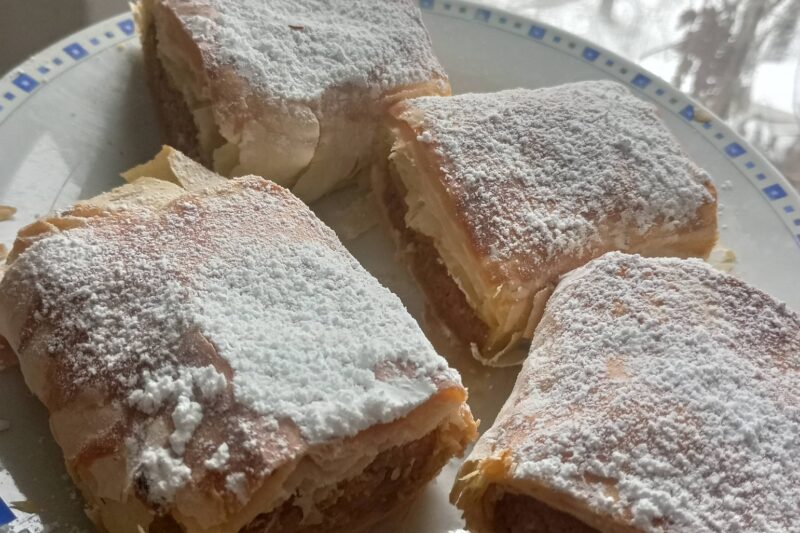 Sütőtökös rétes